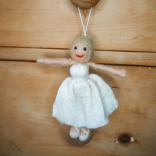 Handmade Felt Ballerina Hanging Decoration