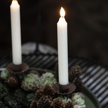 Spear Collared Dinner Candle Holder