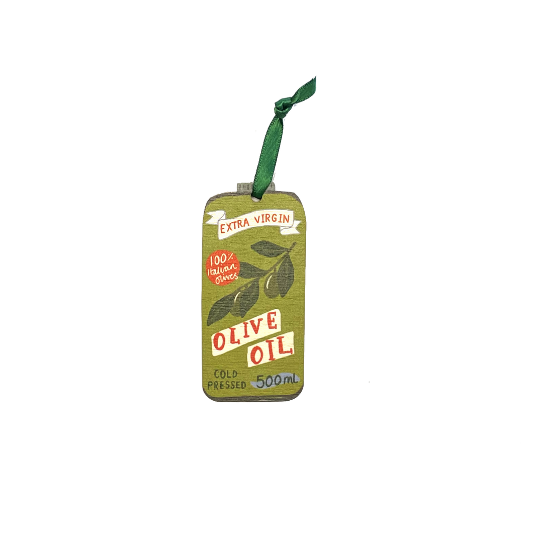 Olive Oil Can Christmas Decoration