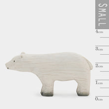 Baby Wooden Polar Bear