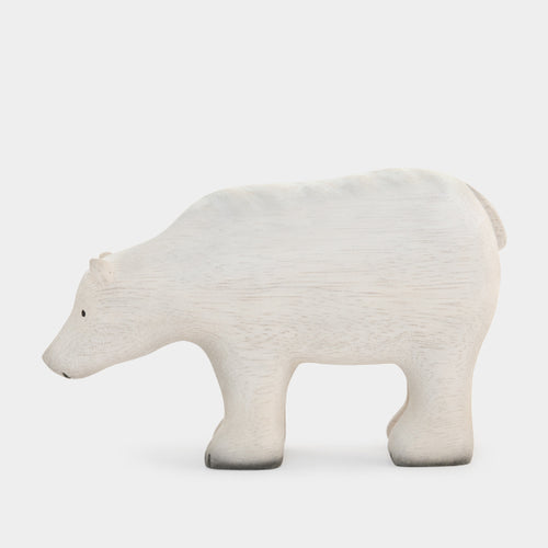 Large Wood Polar Bear