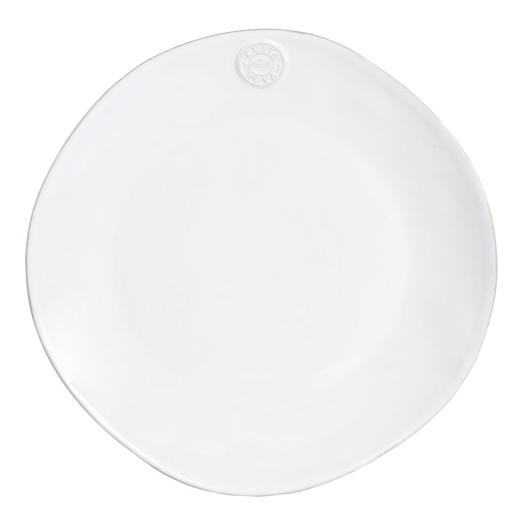 Nova White Round Platter/ Charger
