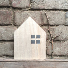 Natural Medium Wooden House