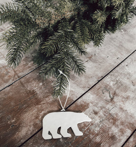 Porcelain Hanger-Polar Bear