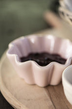 Scalloped Ceramic Dish- Blush