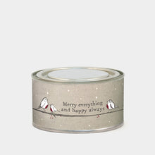Merry Everything & Happy Always Robin Candle