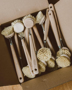 Wooden Dish Brush | Plant-Based Bristles