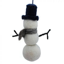 Handmade Felt William Snowman