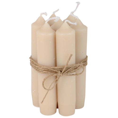 Sand Short Dinner Candle